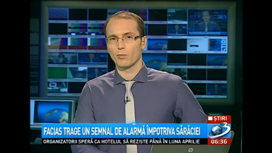 , Antena 3: FACIAS trage un semnal de alarmă &icirc;mpotriva sărăciei, FACIAS