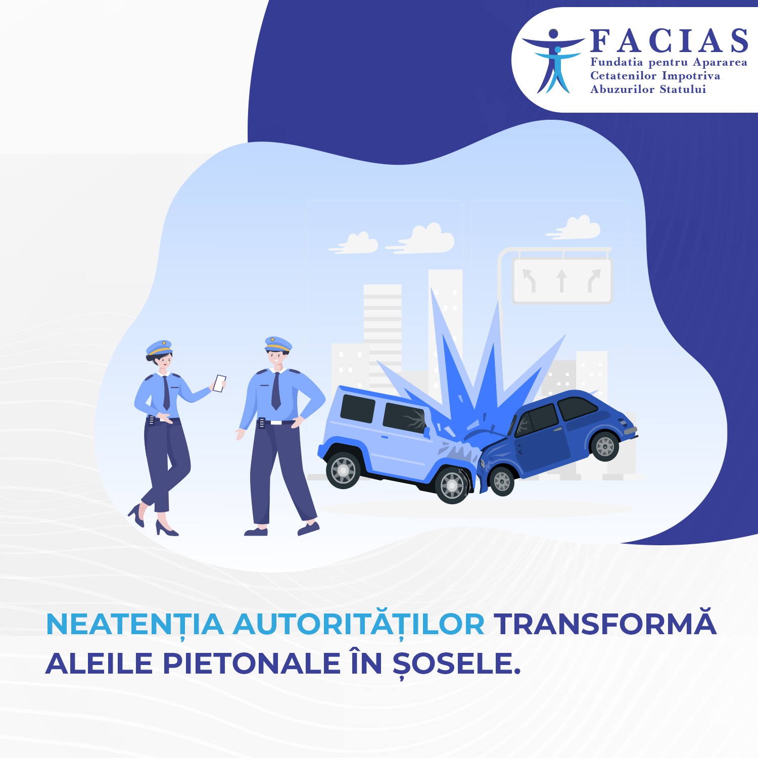 , Neatenția autorităților transformă aleile pietonale &icirc;n șosele, FACIAS