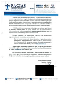 , ALO, STATUL ROM&Acirc;N? RĂSPUNZI?, FACIAS