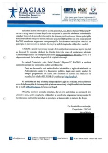 , ALO, STATUL ROM&Acirc;N? RĂSPUNZI?, FACIAS