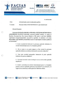 , ALO, STATUL ROM&Acirc;N? RĂSPUNZI?, FACIAS