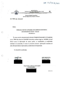, ALO, STATUL ROM&Acirc;N? RĂSPUNZI?, FACIAS