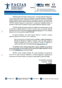 , ALO, STATUL ROM&Acirc;N? RĂSPUNZI?, FACIAS