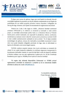 , ALO, STATUL ROM&Acirc;N? RĂSPUNZI?, FACIAS