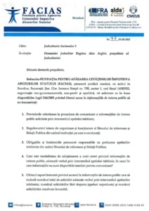 , ALO, STATUL ROM&Acirc;N? RĂSPUNZI?, FACIAS