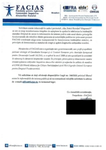 , ALO, STATUL ROM&Acirc;N? RĂSPUNZI?, FACIAS