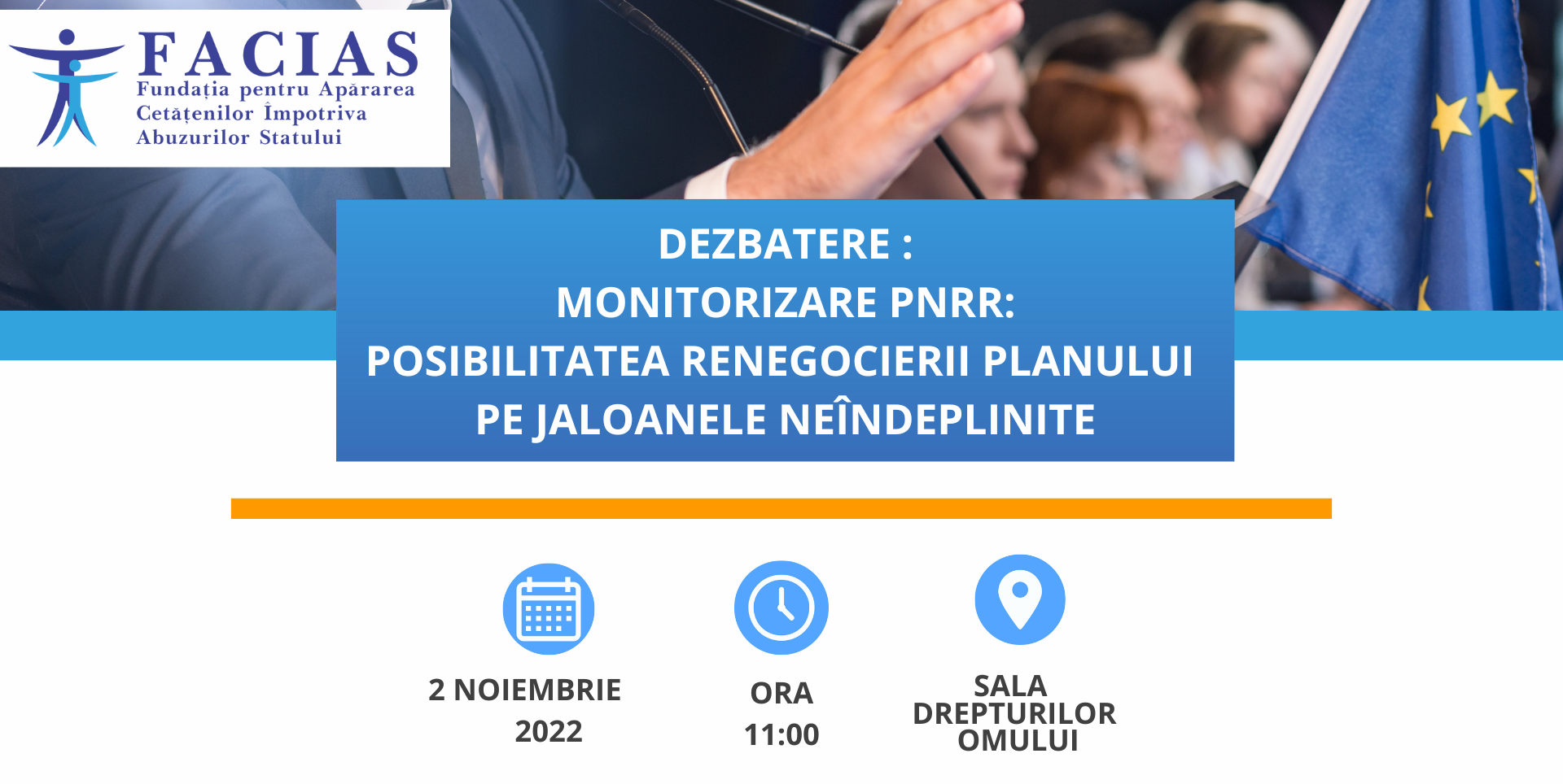 , COMUNICAT DE PRESĂ, FACIAS