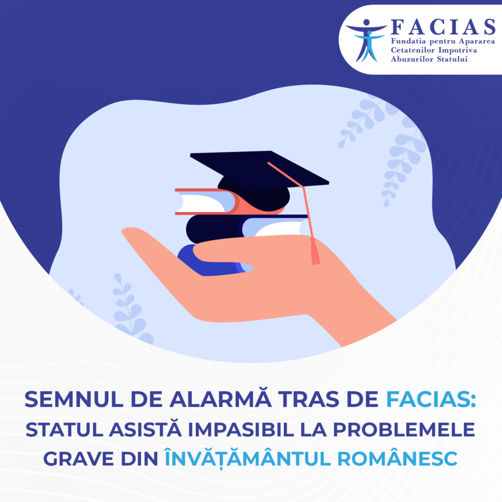 , Semnul de alarmă tras de FACIAS: Statul asistă impasibil la problemele grave din &Icirc;nvățăm&acirc;ntul Rom&acirc;nesc, FACIAS