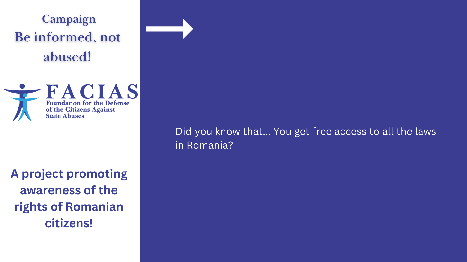, Ai acces, gratuit, la toate legile din Rom&acirc;nia, FACIAS