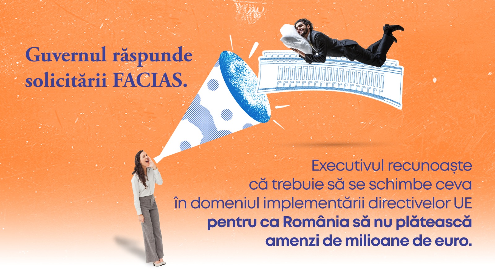 , Guvernul răspunde solicitării FACIAS. Executivul recunoaște că trebuie să se schimbe ceva &icirc;n domeniul implementării directivelor UE pentru ca Rom&acirc;nia să nu mai piardă milioane de euro, FACIAS