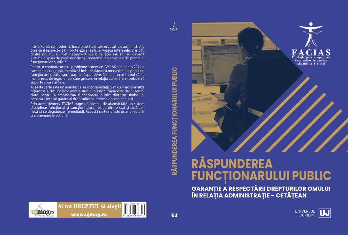 , FACIAS – Răspunderea Funcționarului Public, FACIAS
