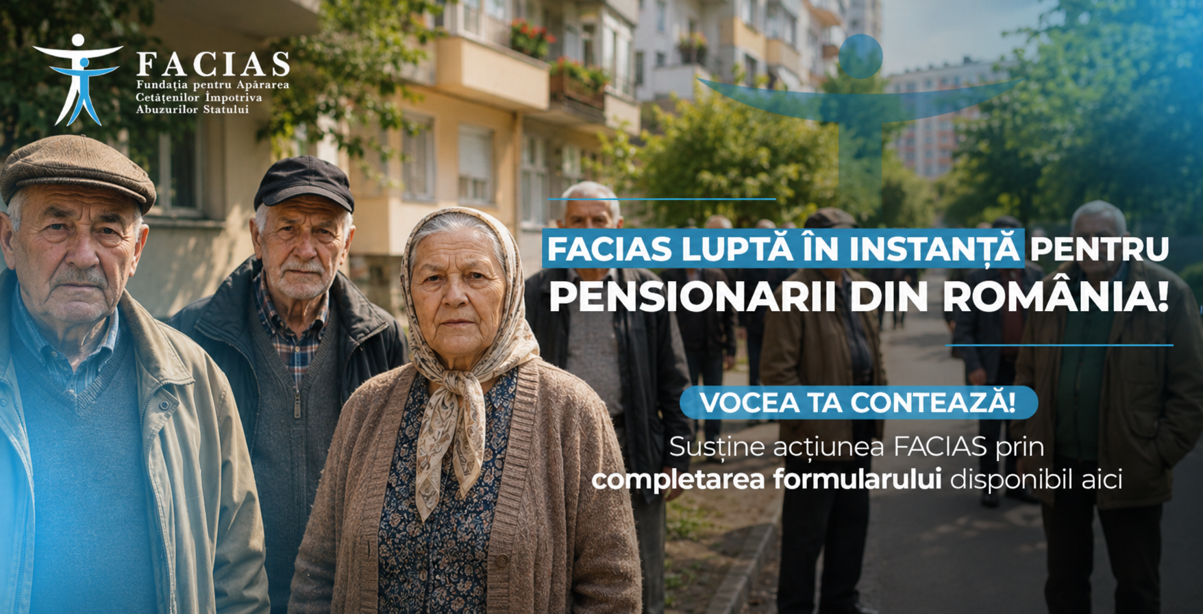 , Formular de susținere a acțiunii FACIAS privind indexarea pensiilor (CAPS), FACIAS
