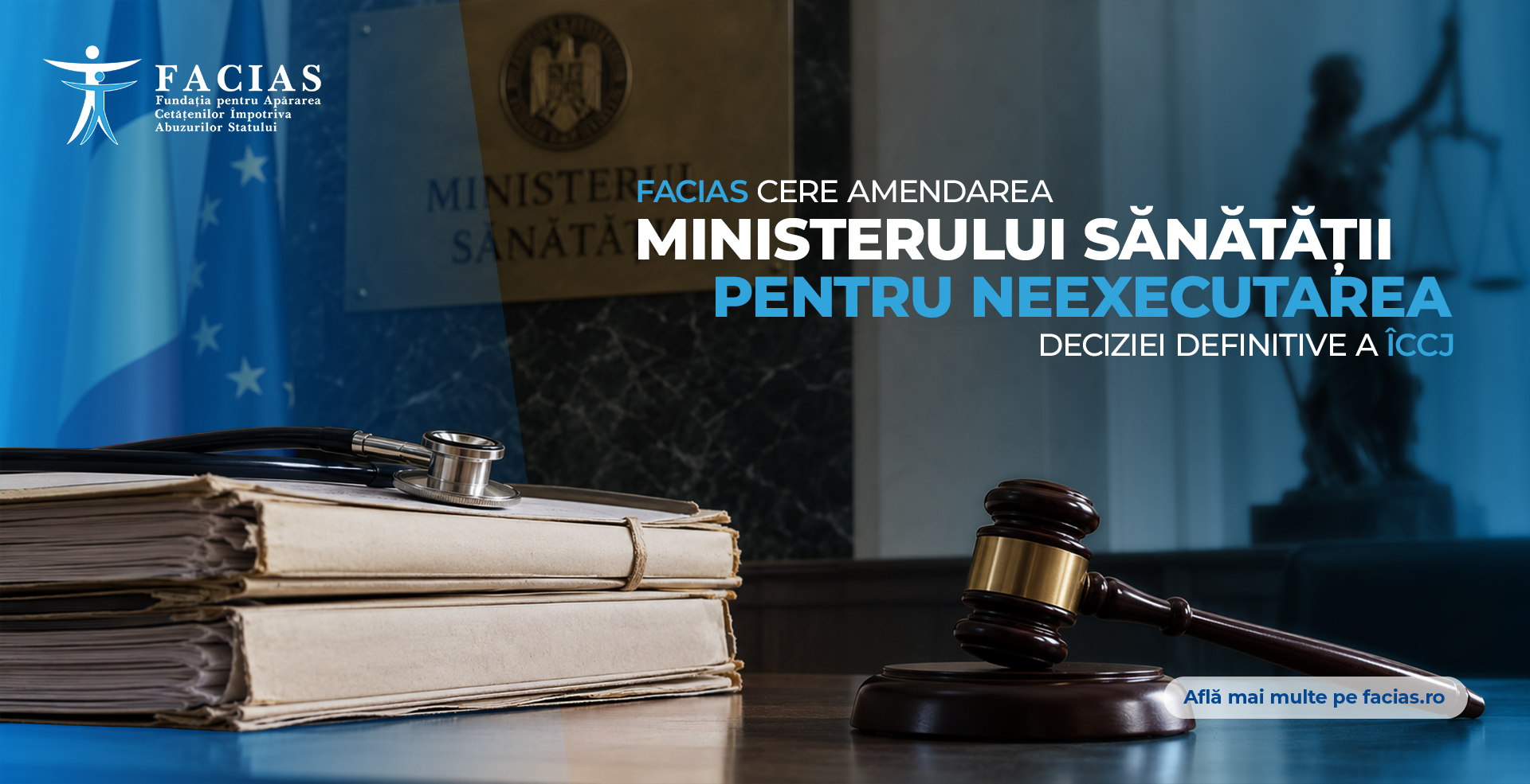 , <trp-post-container data-trp-post-id='21001'>De peste 18 ani fără norme de aplicare pentru legea medicinei complementare. FACIAS cere amendarea Ministerului Sănătății pentru neexecutarea deciziei definitive a &Icirc;CCJ, FACIAS